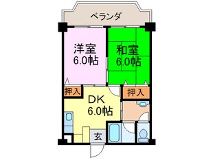 第４エンシンハイツの物件間取画像